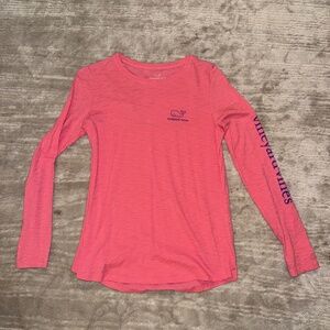 Pink Vineyard Vines Long Sleeve